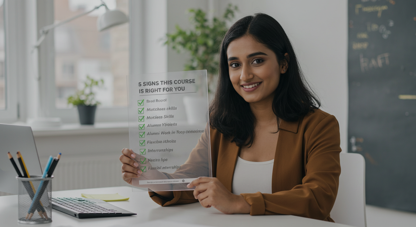 How to Be Sure You’re Making the Right Course Choice?